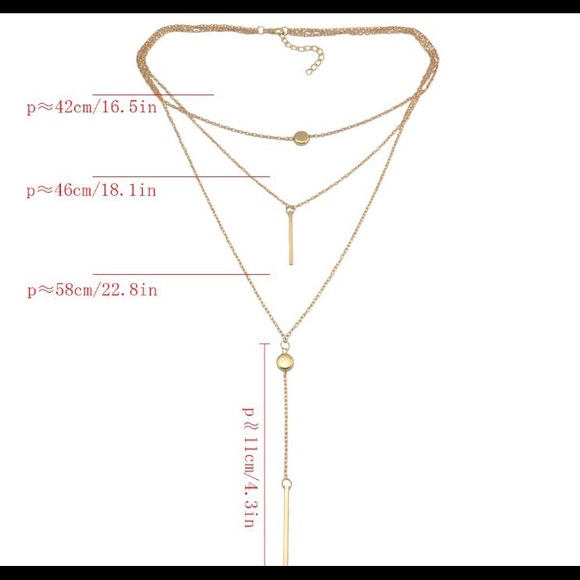 Three Tier Necklace - Picture 2 of 4